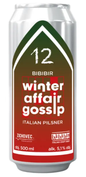 Rodinný Pivovar Zichovec Winter Affair Gossip: Bibibir 12