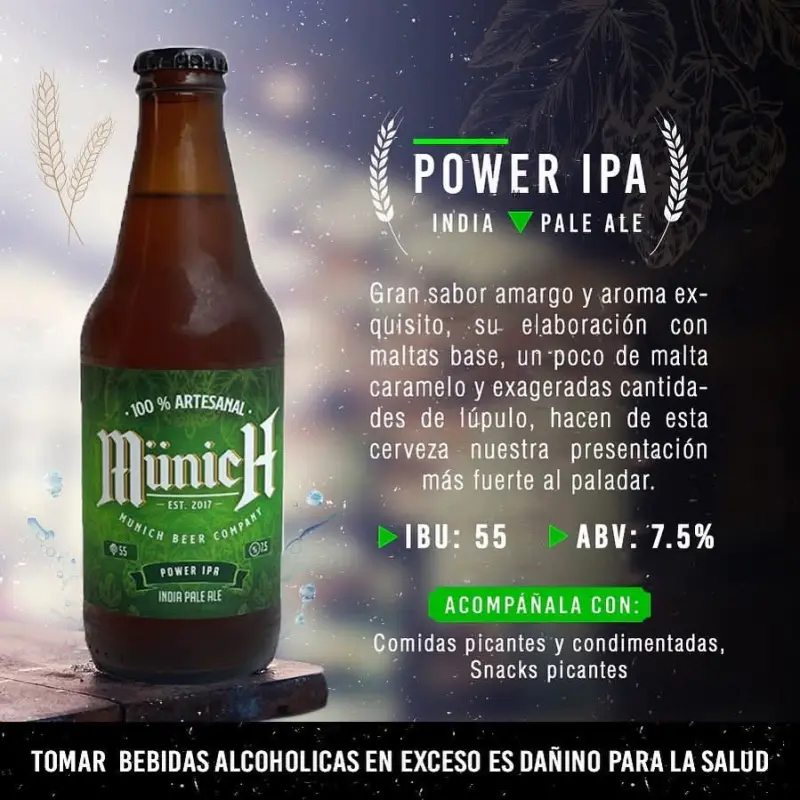 Cerveceria Munich Power IPA
