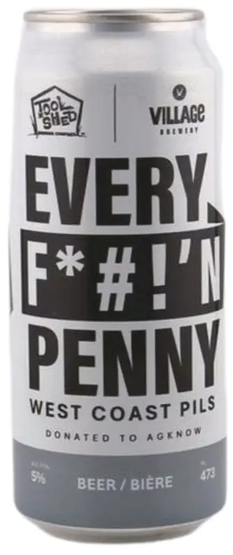 Tool Shed Brewing Company Every F*#!'N Penny