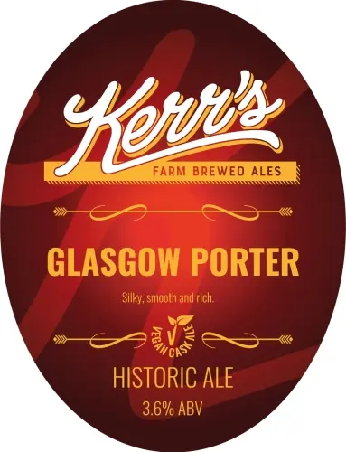 Kerr's Farm Brewed Ales Glasgow Porter