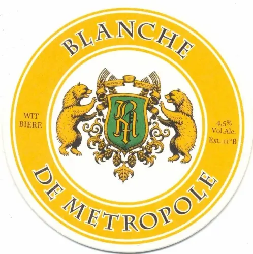 Brasserie de Metropole Blanche de Metropole