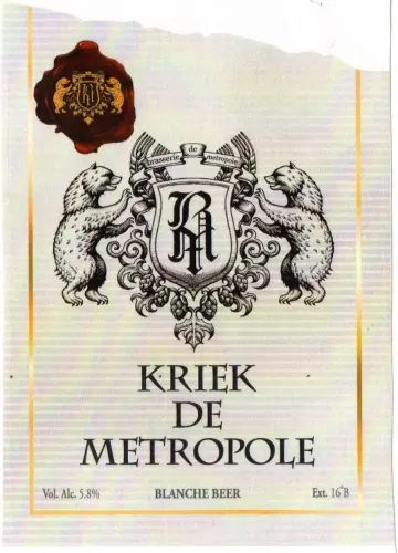 Brasserie de Metropole Kriek de Metropole