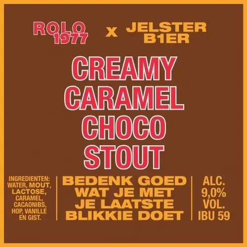 Jelster Creamy Caramel Choco Stout