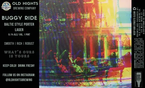 Old Hights Brewing Company Buggy Ride