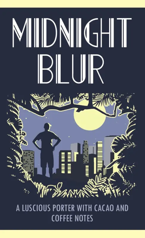 Nipa Brew Craft Beers Midnight Blur Brown Porter