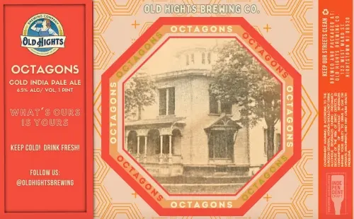 Old Hights Brewing Company Octagons