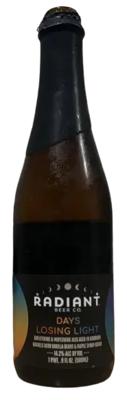 Radiant Beer Company Days Losing Light