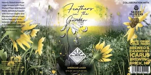 Icarus Brewing Feathers In the Garden
