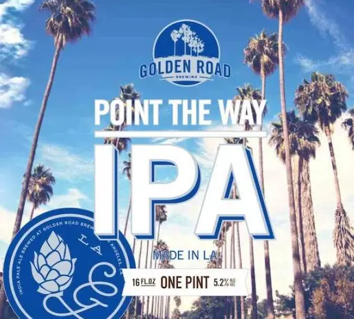Golden Road Brewing Point the Way IPA