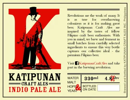 Katipunan Craft Ales Indio Pale Ale