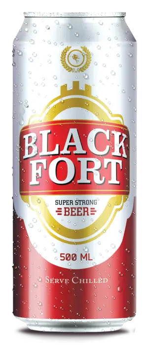 Som Distilleries & Breweries Black Fort Super Strong Beer
