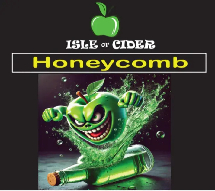 Isle of Cider Jolly Manxman Honeycomb