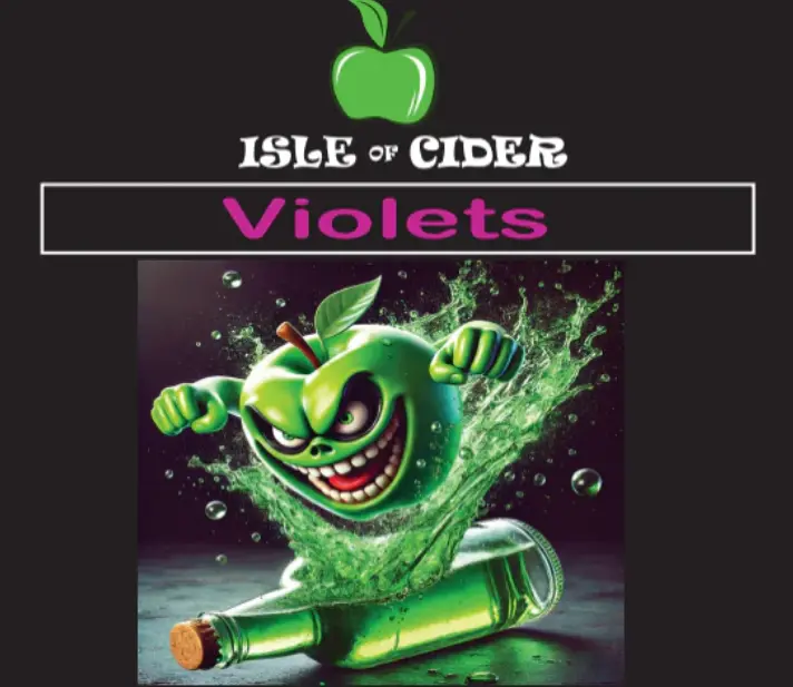 Isle of Cider Jolly Manxman Violets