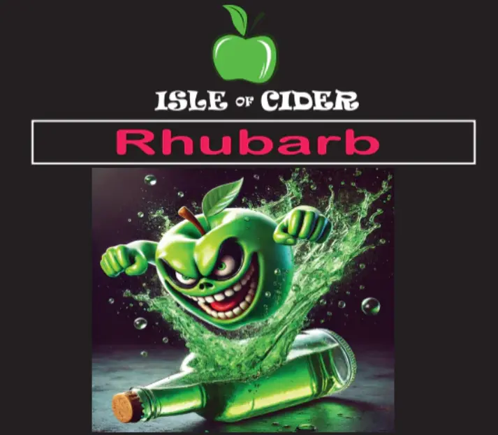 Isle of Cider Jolly Manxman Rhubarb