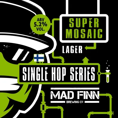 Mad Finn Brewing Company Single Hop Series - Super Mosaic Lager