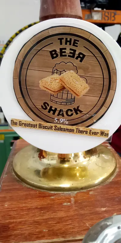 Beer Shack The Greatest Biscuit Salesman There Ever Was