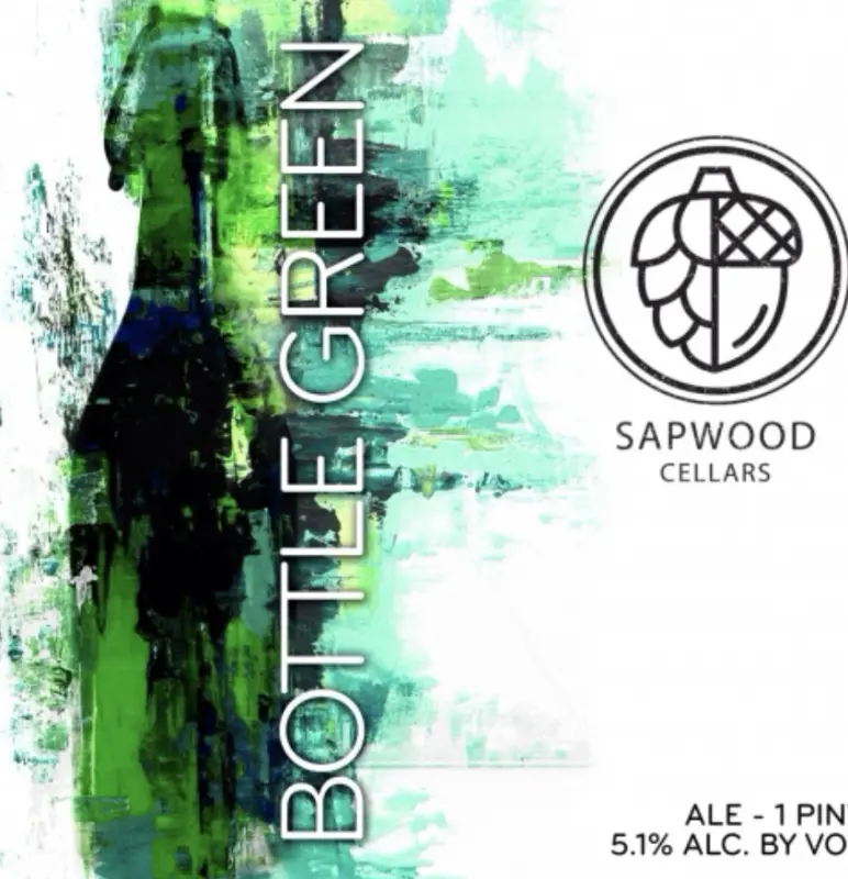 Sapwood Cellars Brewery Bottle Green