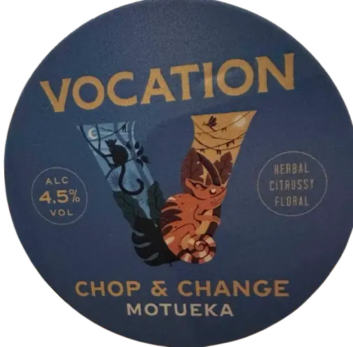 Vocation Brewery Chop & Change - Motueka