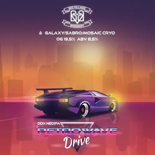 Big Village Brewery Retrowave Drive