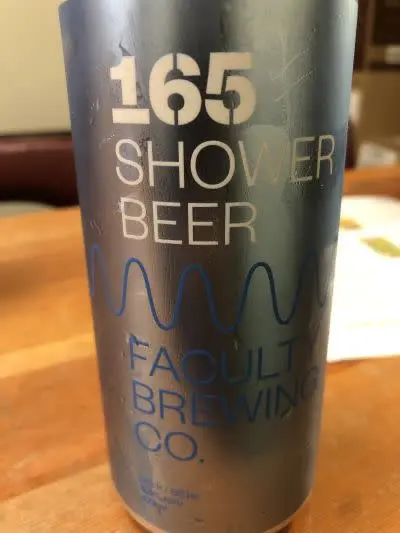 Faculty Brewing 165 Shower Beer