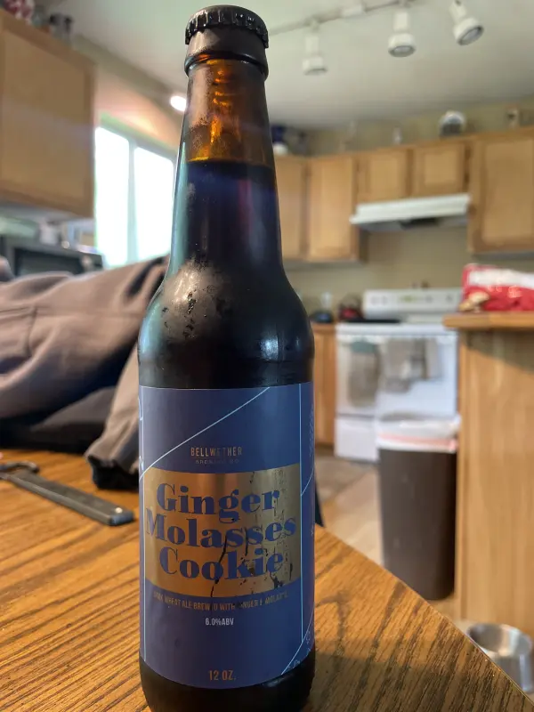 Bellwether Brewing Company Ginger Molasses Cookie