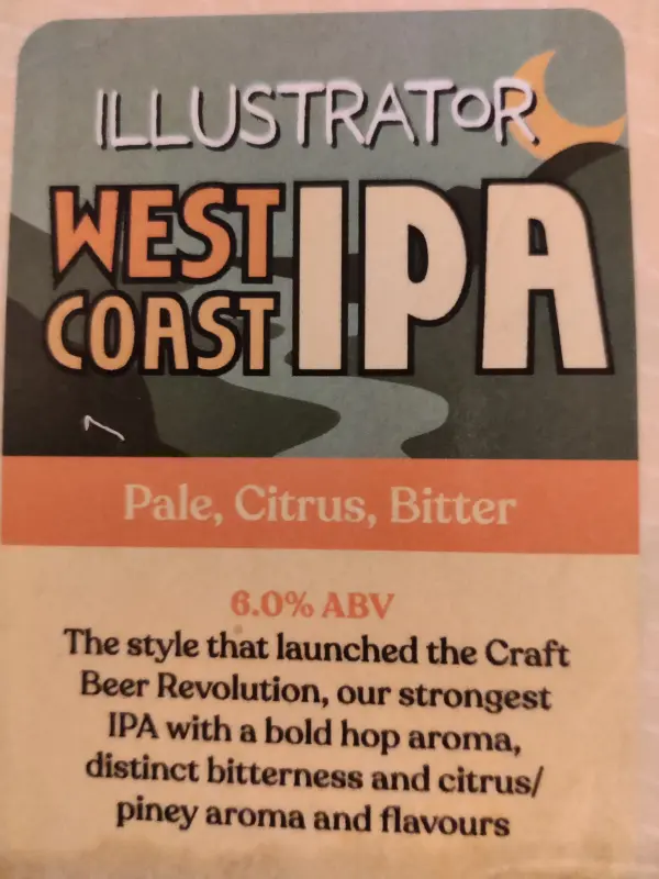 Brewhouse & Kitchen (Highbury) Illustrator West Coast IPA