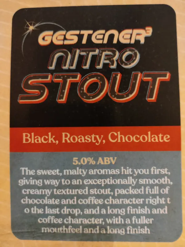 Brewhouse & Kitchen (Highbury) Gestener Nitro Stout