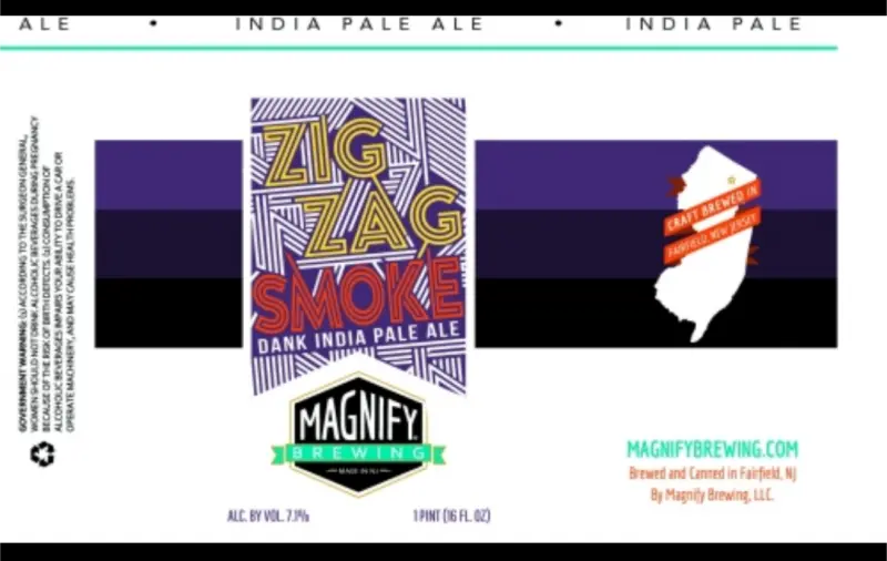 Magnify Brewing Company Zig Zag