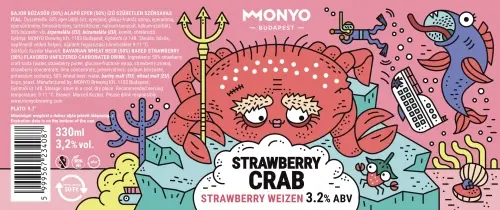 MONYO Brewing Co. Strawberry Crab