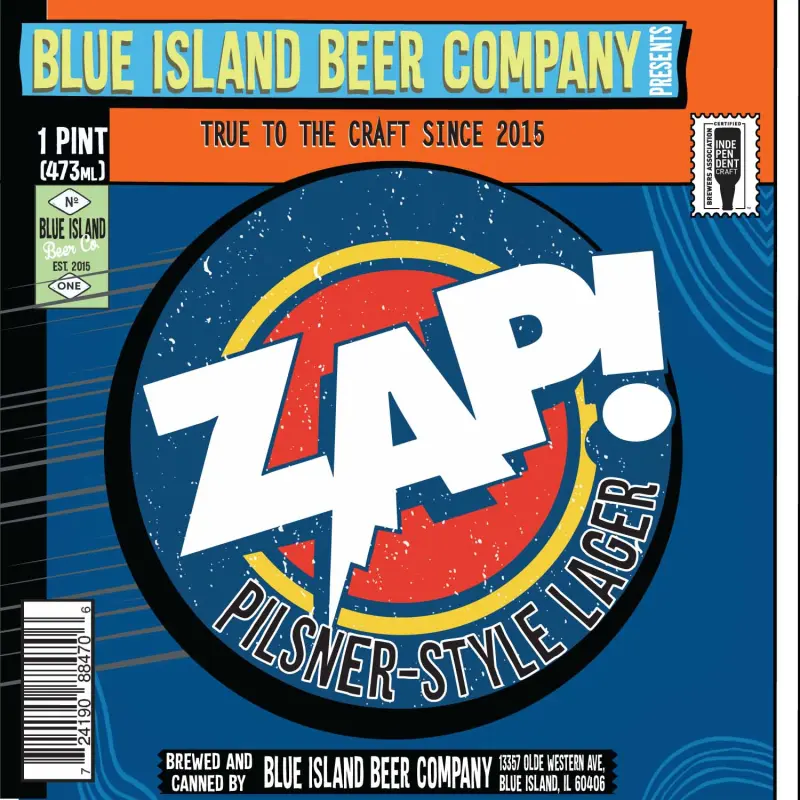 Blue Island Beer Company Zap!