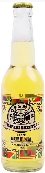 Wananchi Breweries Hopsmith Safari Breeze Lager