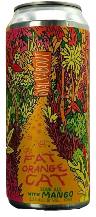 Fat Orange Cat Brew Company Walkabout - Mango