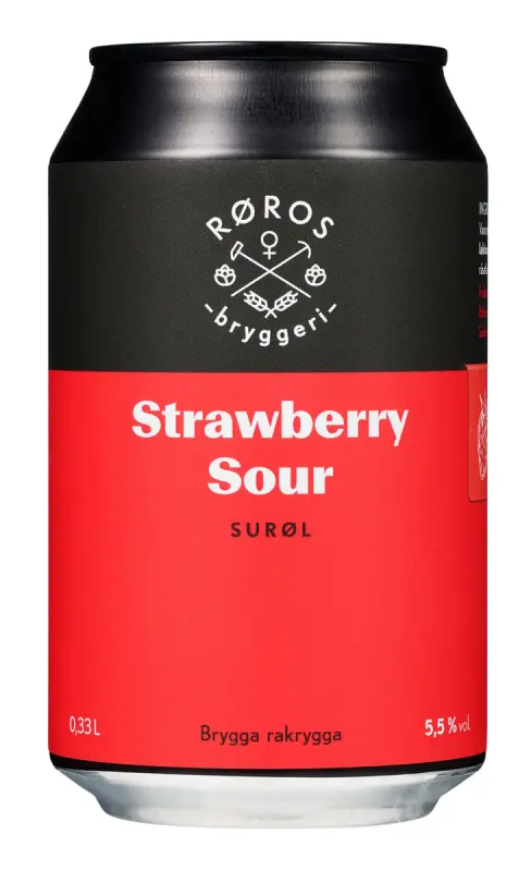 Røros Bryggeri Strawberry Sour