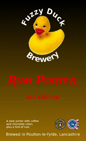 Fuzzy Duck Brewery Rum Porter