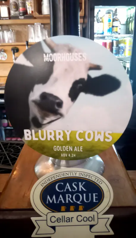Moorhouse's Brewery Blurry Cows