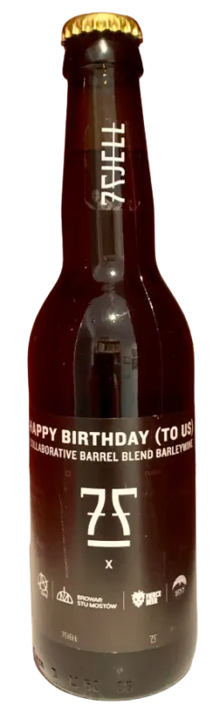 7 Fjell Bryggeri Happy Birthday (To Us) Collaborative Barrel Blend Barleywine
