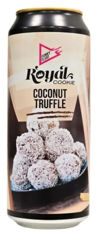 Funky Fluid Royal Cookie: Coconut Truffle