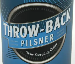 Bombshell Beer Company Throwback