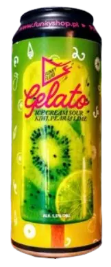 Funky Fluid Gelato: Kiwi, Pear & Lime