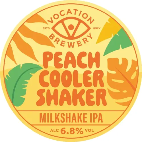 Vocation Brewery Peach Cooler Shaker