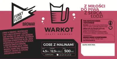 Warkot Gose z Malinami