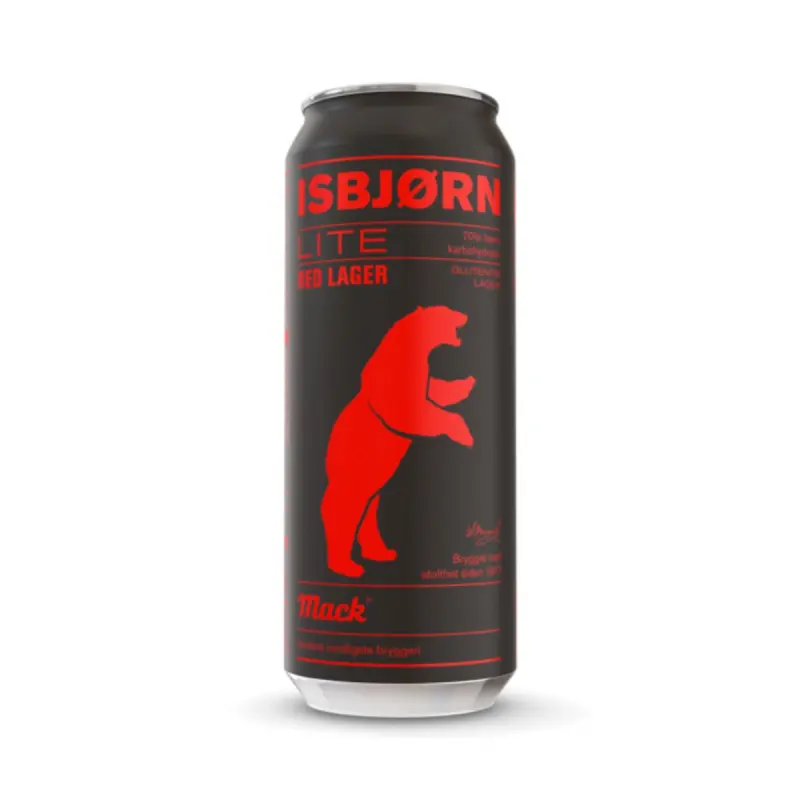 Mack Ølbryggeri Isbjørn Lite Red Lager