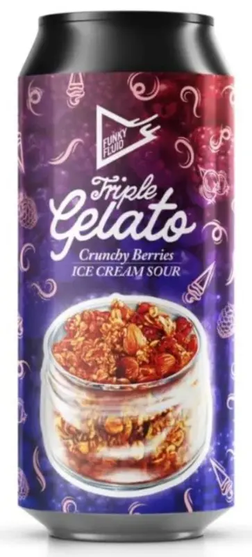 Funky Fluid Triple Gelato: Crunchy Berries
