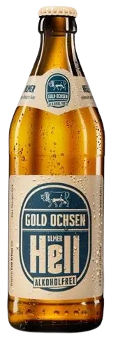 Brauerei Gold Ochsen Ulmer Hell Alkoholfrei