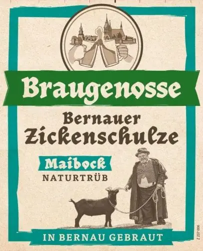 Bernauer Braugenossenschaft Zickenschulze Maibock