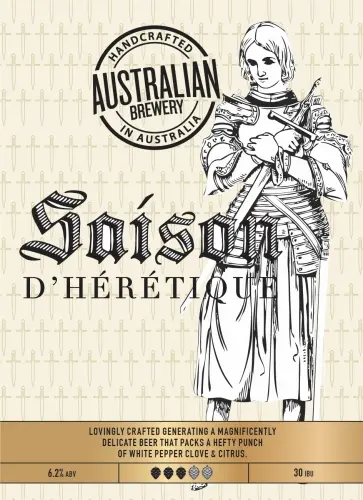 Esker Beer Co. Saison D'Heretique