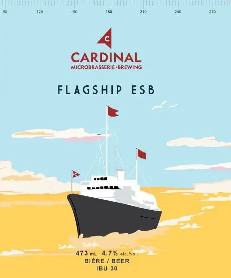Microbrasserie Cardinal Brewing Flagship ESB
