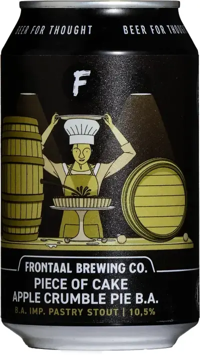 Brouwerij Frontaal Piece of Cake - Apple Crumble Pie B.A.