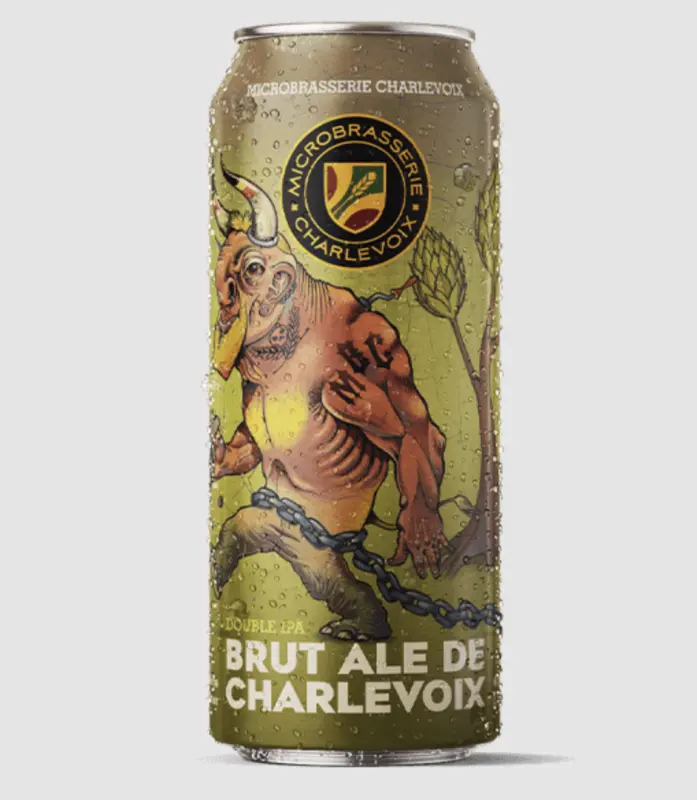 Microbrasserie Charlevoix Double IPA Brut Ale