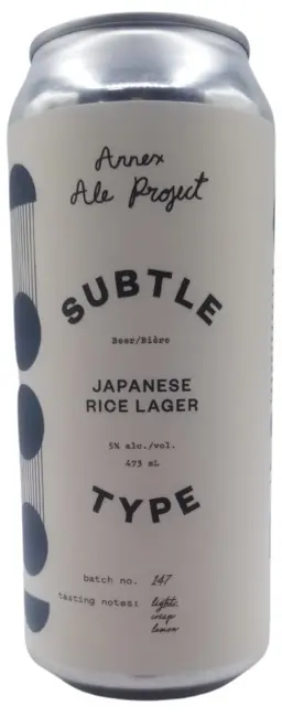 Annex Ale Project Subtle Type